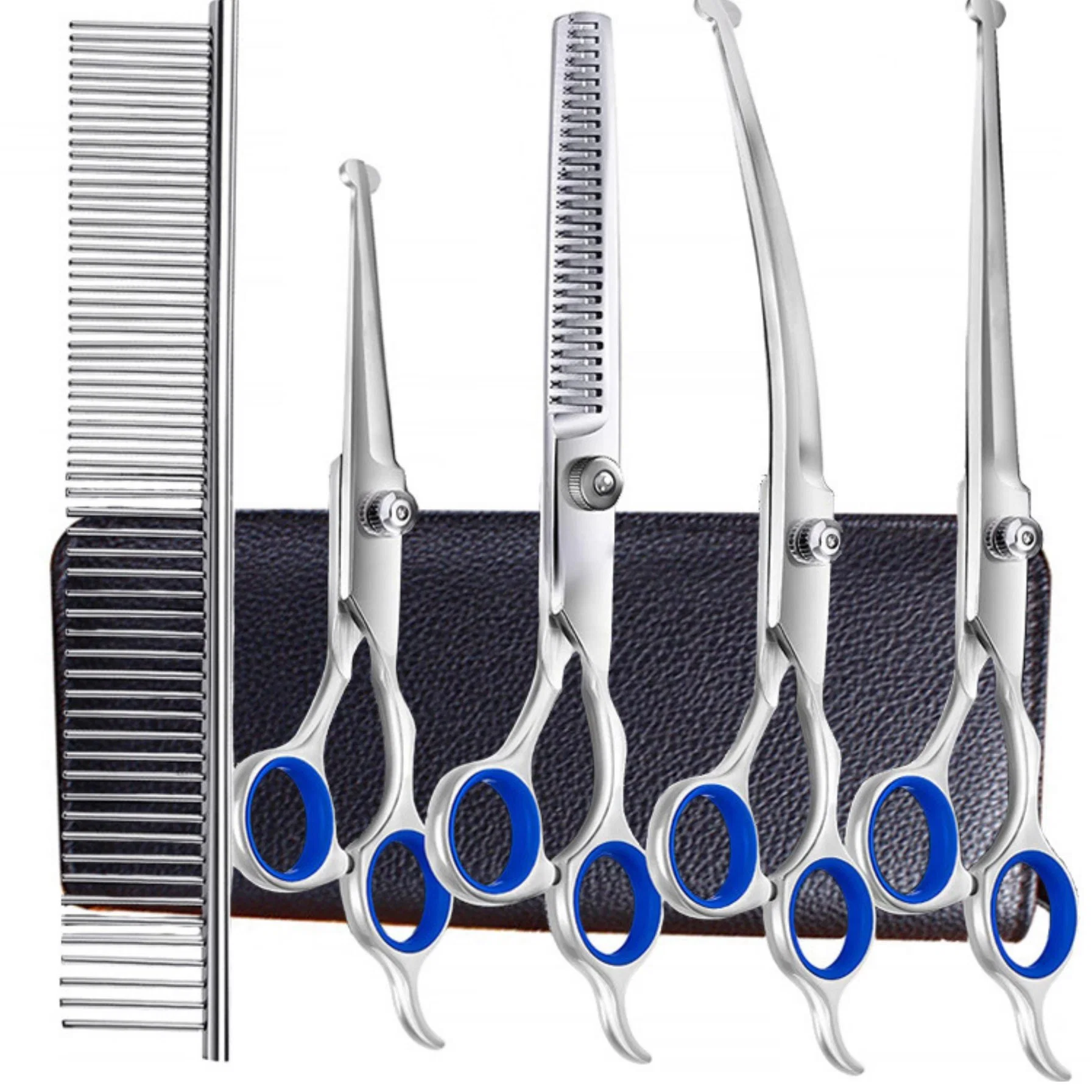 4cr Stainless Steel Safety Round Tip Dog Scissors for Grooming