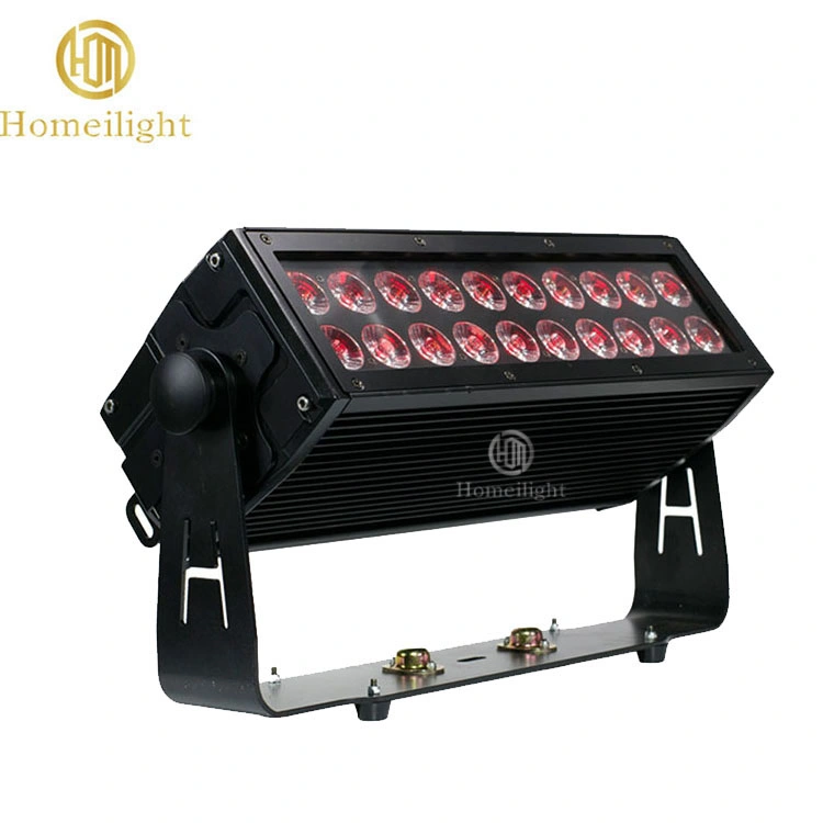 20X18W RGBWA UV 6in1 IP65 Building Facade Lighting Waterproof LED Wall Washer Light