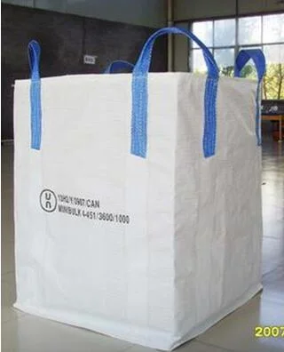 Bolsa circular con bucles de esquina transversal