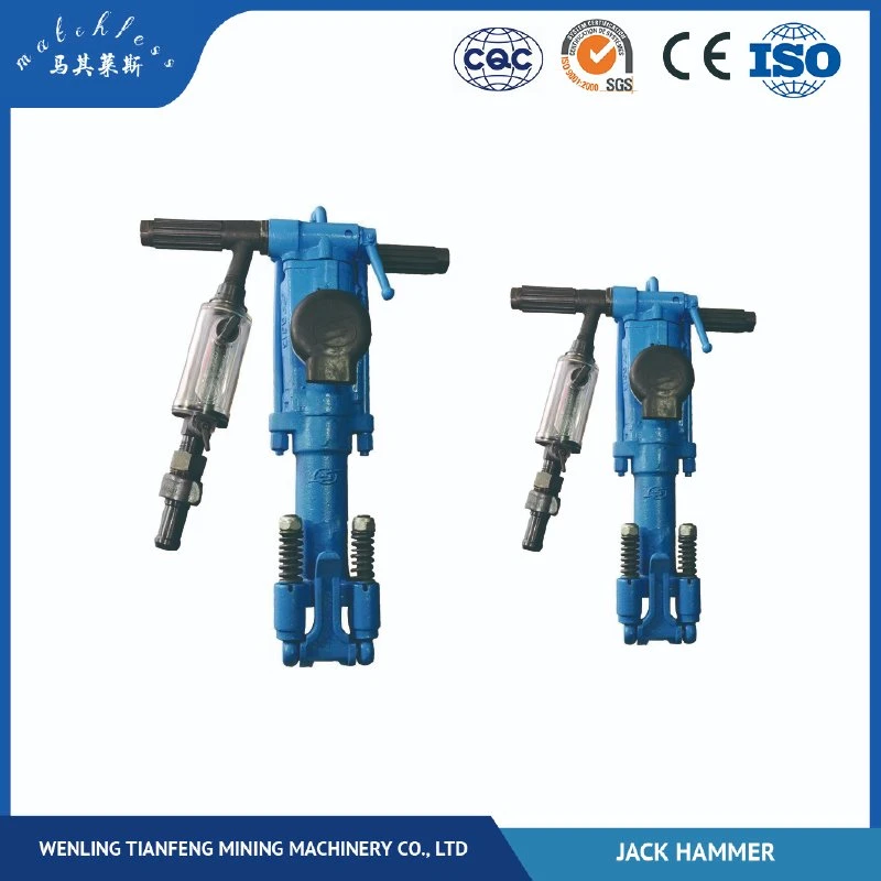 High Pressure Yt24 Yt28 Breaking Pneumatic Jack Hammer Rock Drill Machine