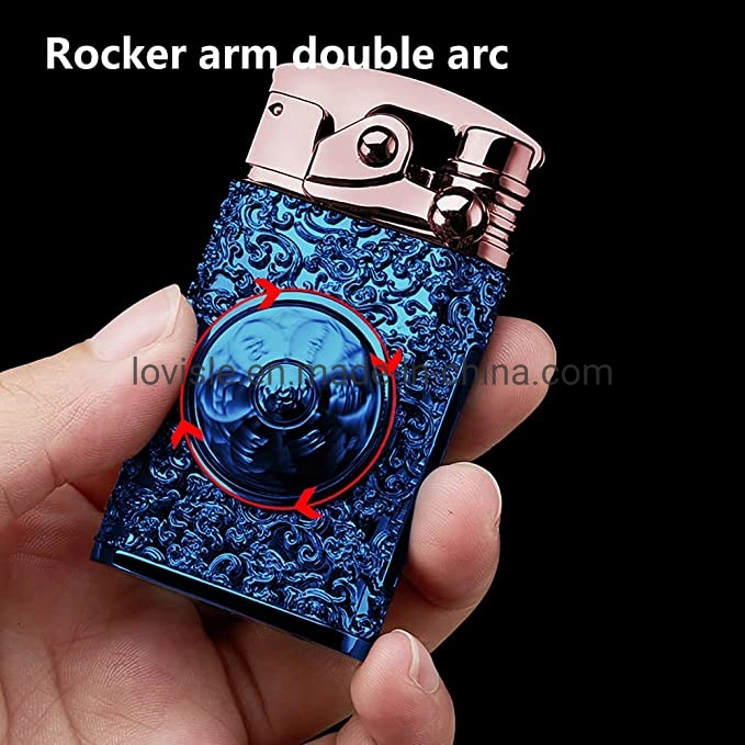 Plasma Lighter Flameless Arc Lighter Electric Lighter Rocker