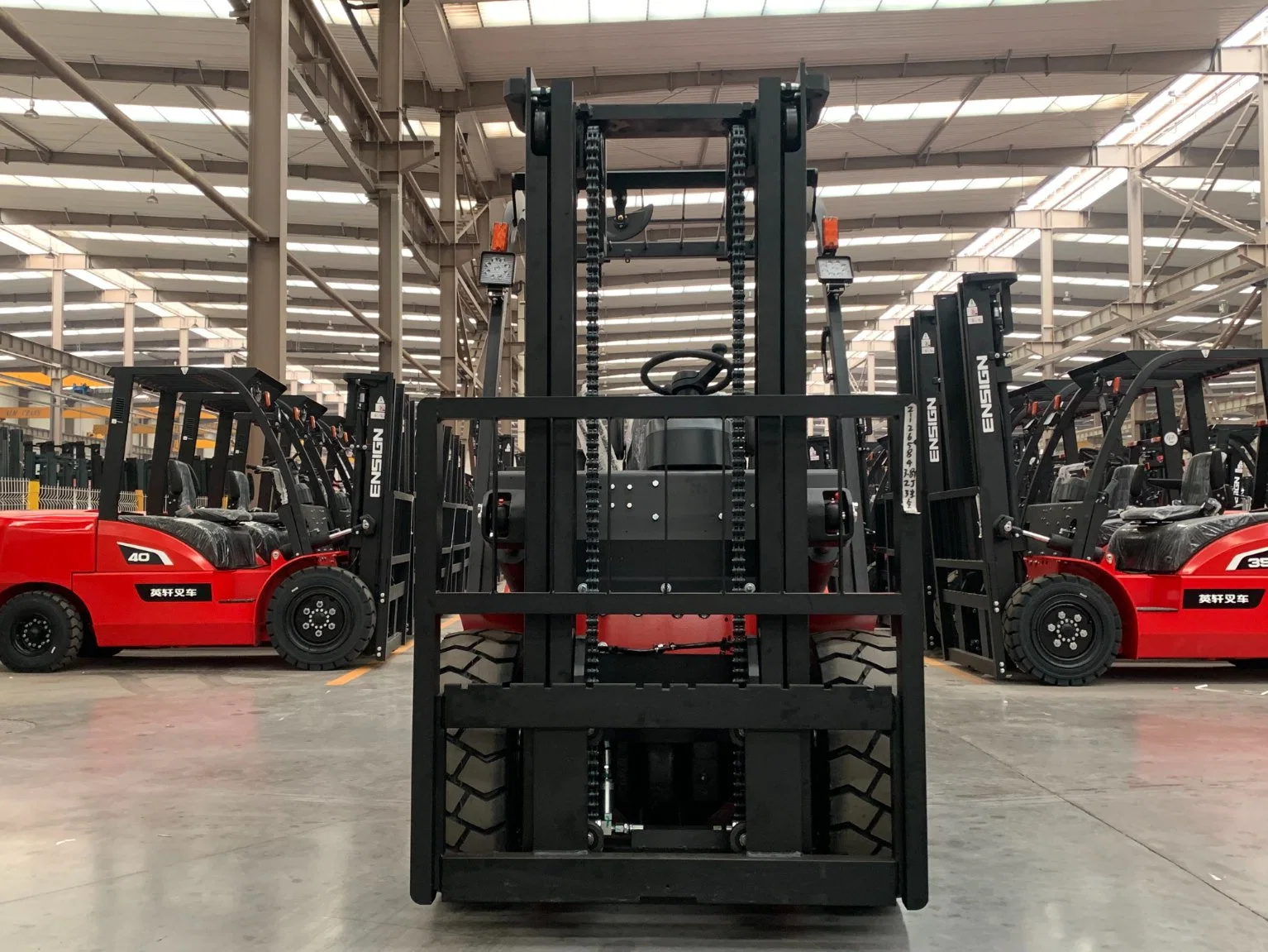 Top China Ensign Brands Industrial Vehicles 3.8t Forklift