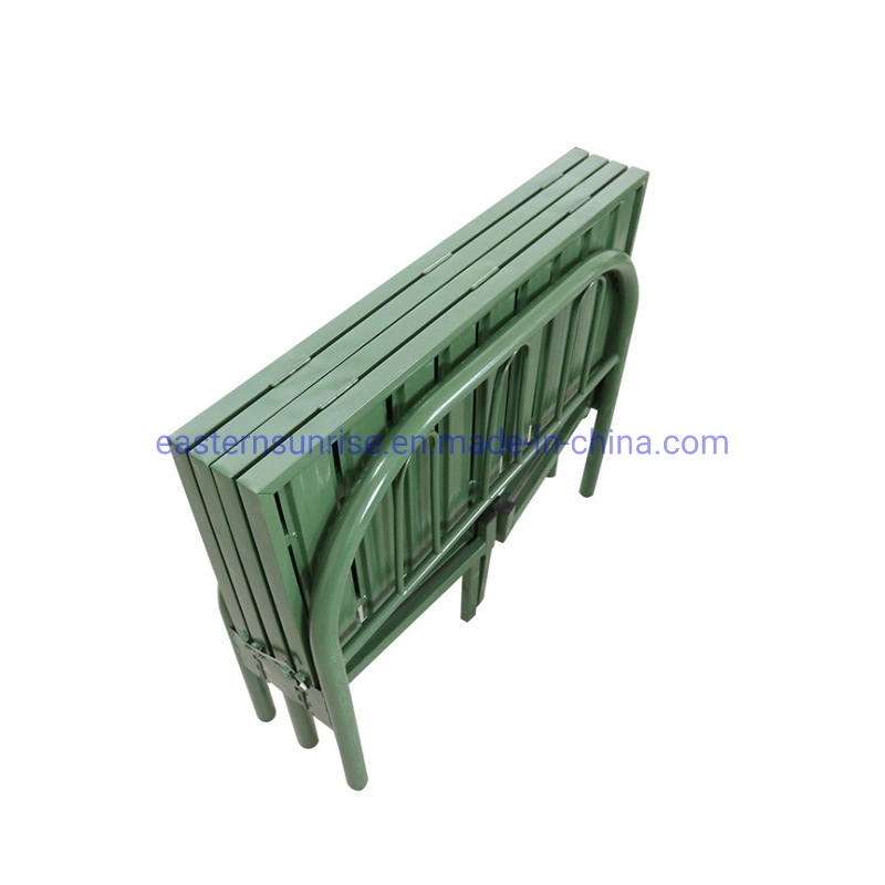 School Hotel Bedroom Use Metal Single Folding Bed