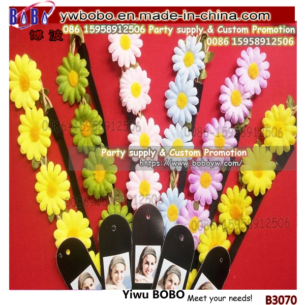 Dance Wear Flower Festival Wedding Garland Headband Hair Crown Birthday Party Favor (B3070)