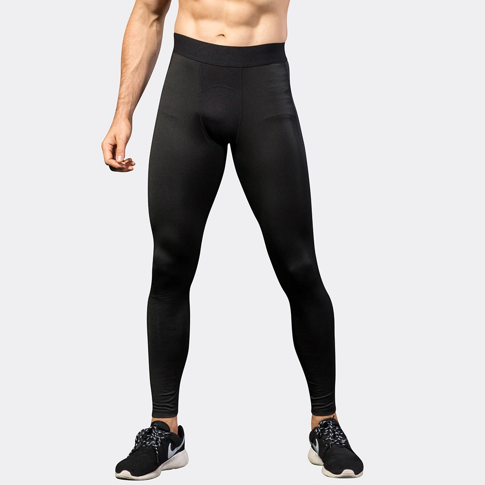 Mens Leggings Running Compression Gym Yoga Pants Breethable Sportswear Men Long Pants