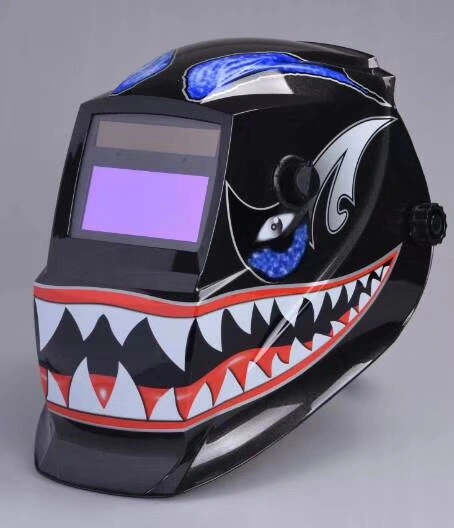 Auto Darkening Welding Helmet, True Color Solar Power Welding Hood, 4 Arc Sensor Wide Shade 4/5-8/9-13 Welder Mask Shield with Grinding for TIG MIG MMA Plasma