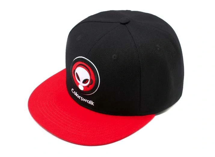 Rojo en blanco de promoción de la tapa Snapback para Adultos (04020)