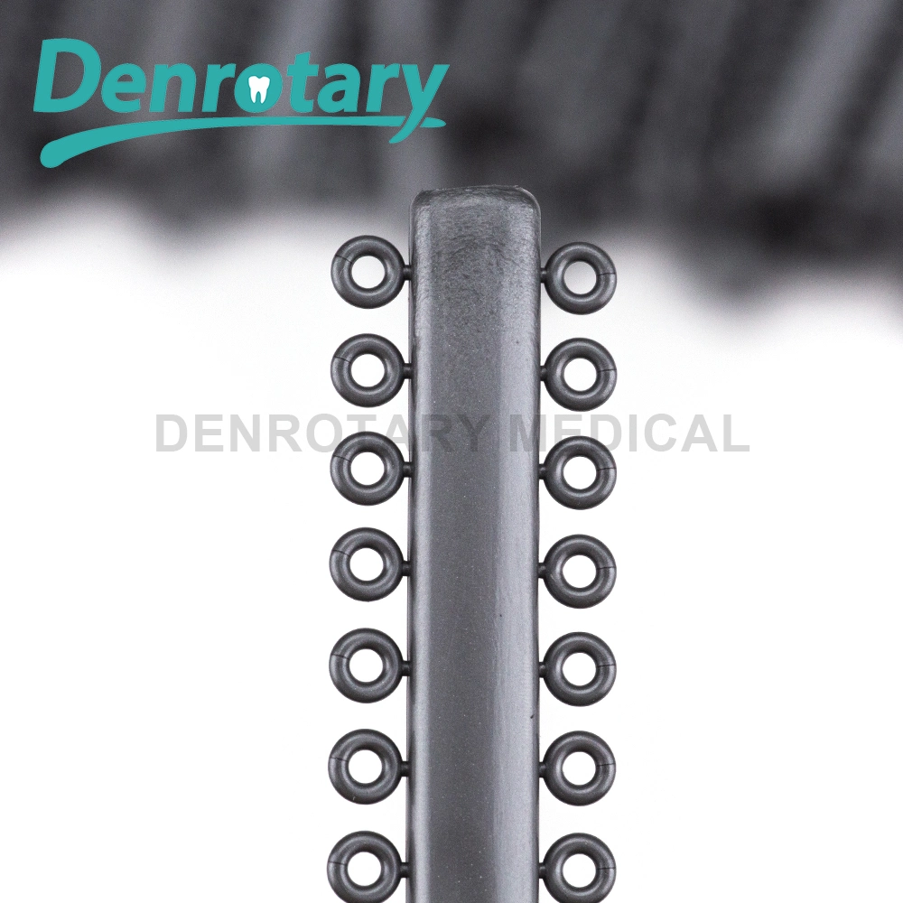 Denrotary Hot Sell Dental Orthodontic Ligature Elastomeric Fashion Ligature Tie