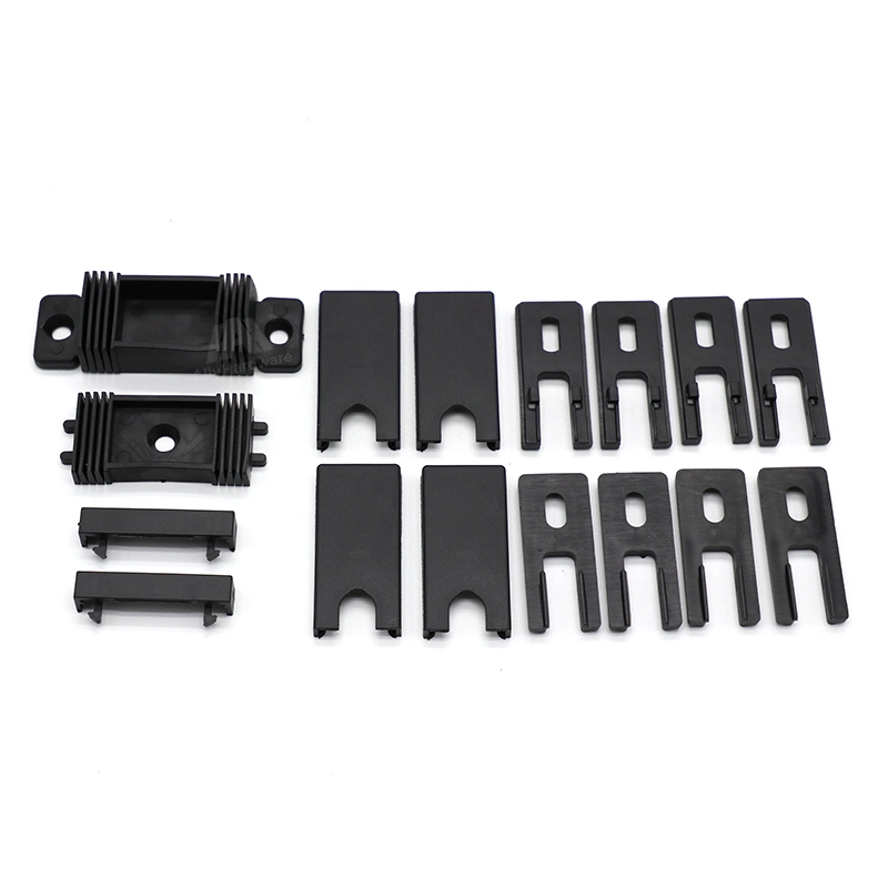 Black Custom PVC and Nylon Material Parts Window Accessories