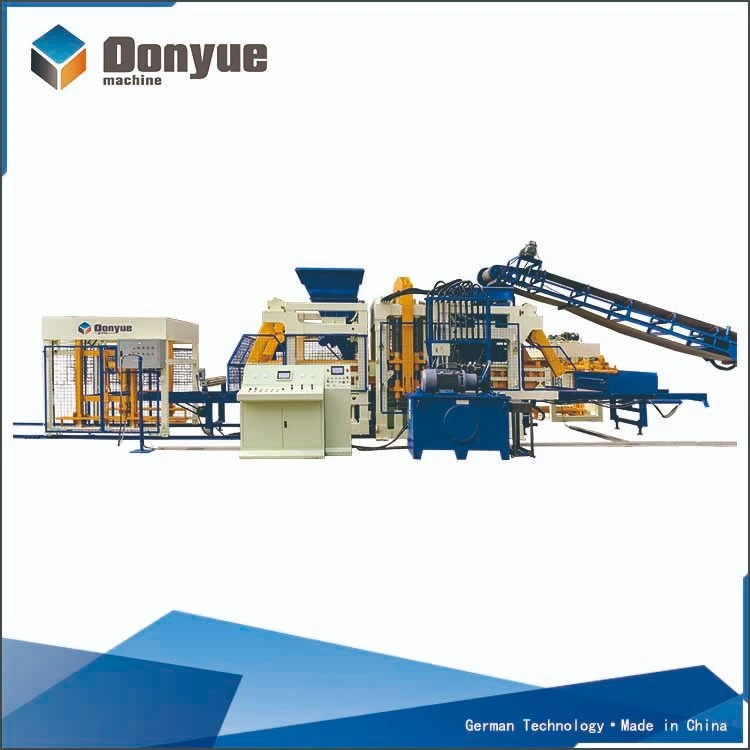 The Best Full Qt10-15 Automatic Concrete Hollow Block and Solid Brick Making Machine and Paving Block Machine