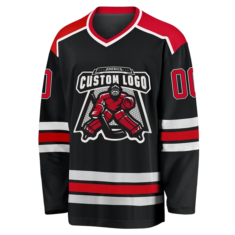 OEM Professional Polyester Customized Ice Hockey Jersey