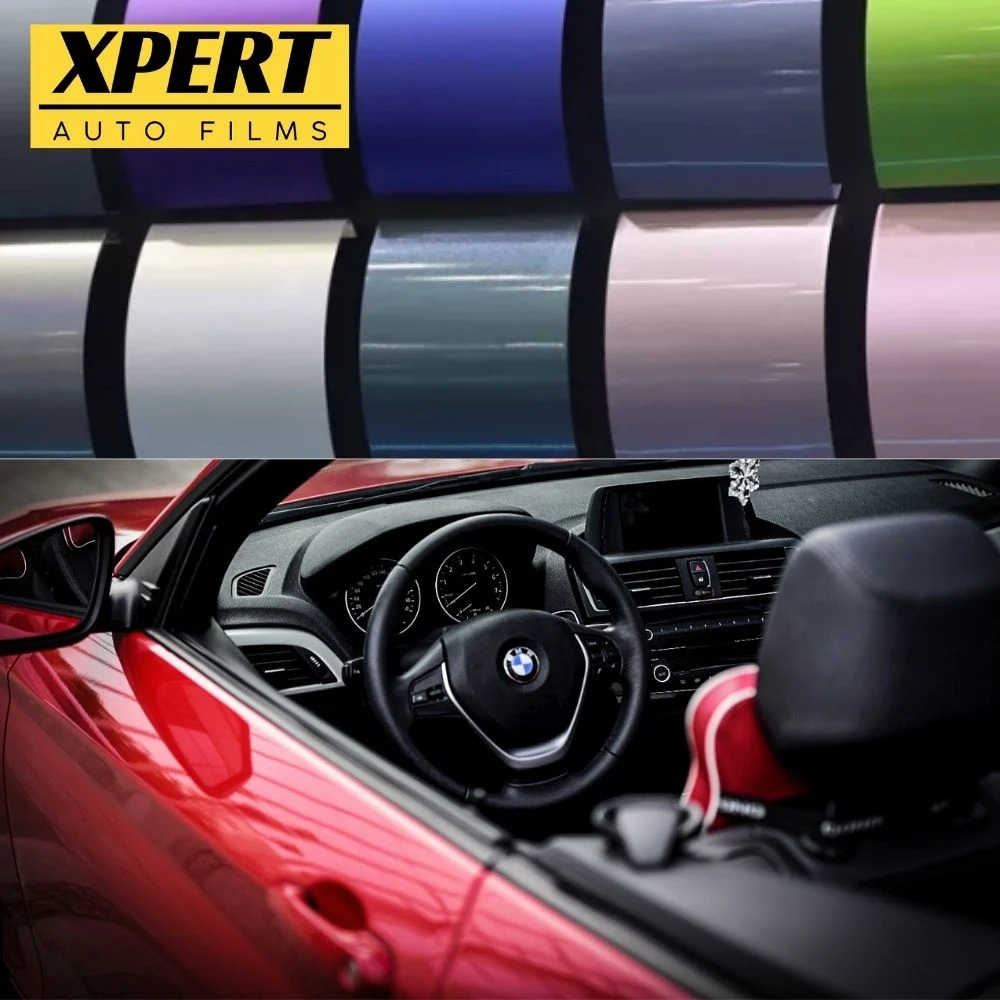 Xpert Hydrophobic Abrasion and Scratch Resistance Vinyl Car Wrap TPU Color Changing Ppf UV Resistance