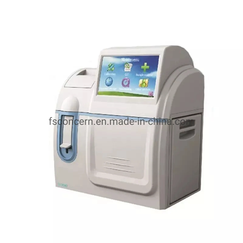 Hospital 7 بوصة Color Touch Screen ISE الإلكترود تحليل الدم الكهربائي بواسطة ISE المعدات