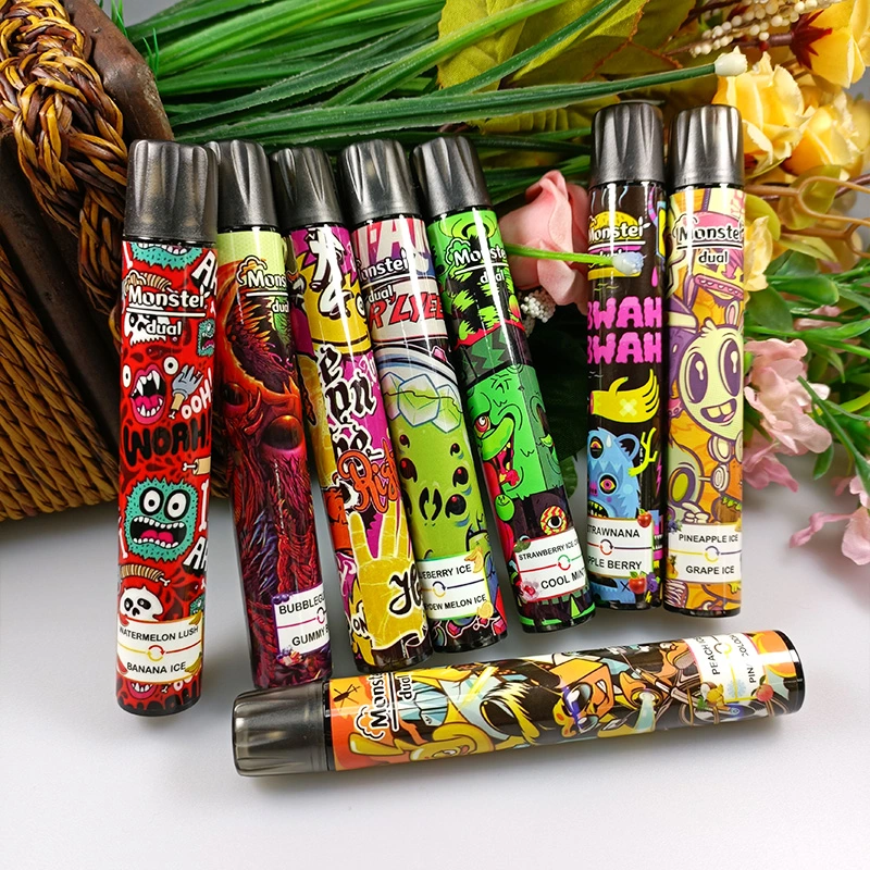 Monster 2 en 1 Pod desechable 6ml VAPE Pen 2000puffs VAPE