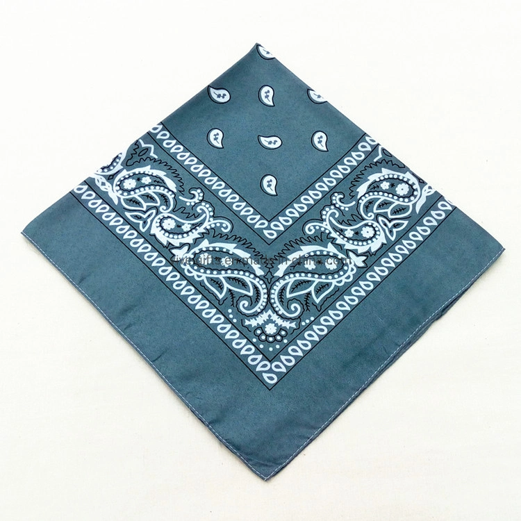 Square Bandana Wholesale/Supplier Cheap Custom Made Printed Stylish Cotton Bandana Neck Scarf