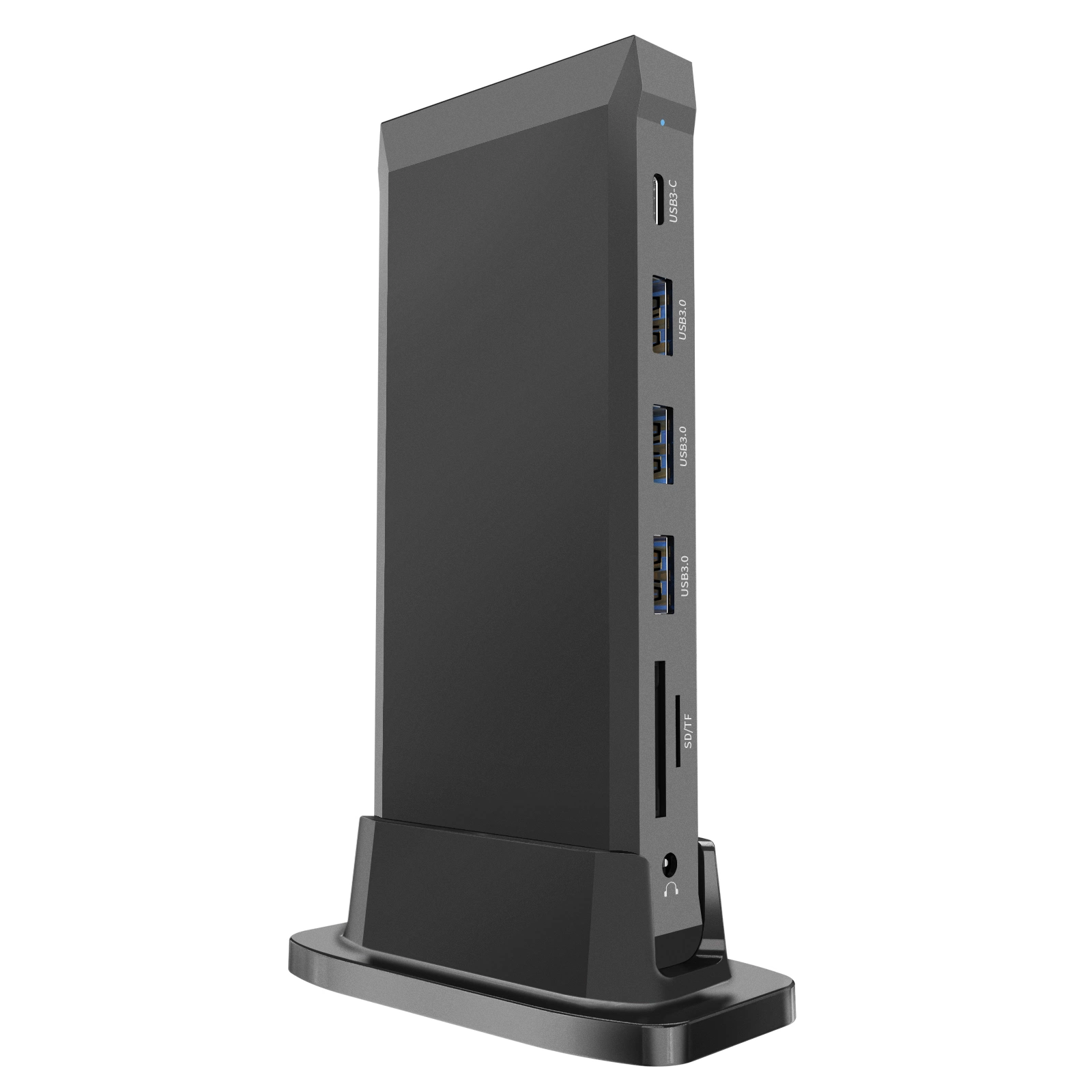 Type-C to Dual HDMI+Dp+ Gigabit Network Port 13 in 1 Vertical Mst Expansion Dock