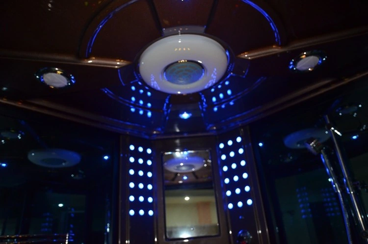 3 Person with Transom Windows Shower Wet Steam Room Steamroom