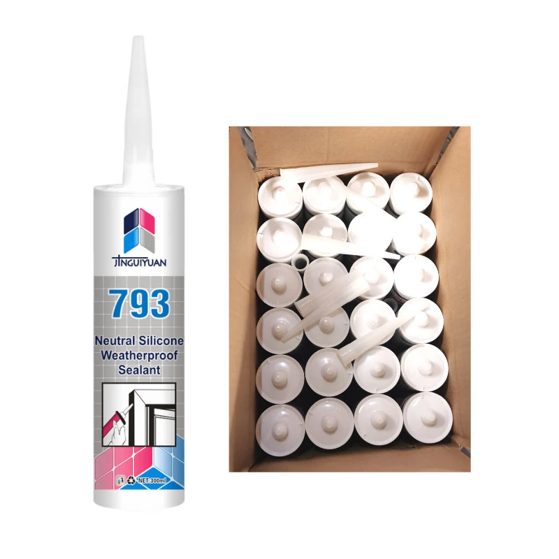 Clear, White, Black, Grey Neutral Silicone Sealant