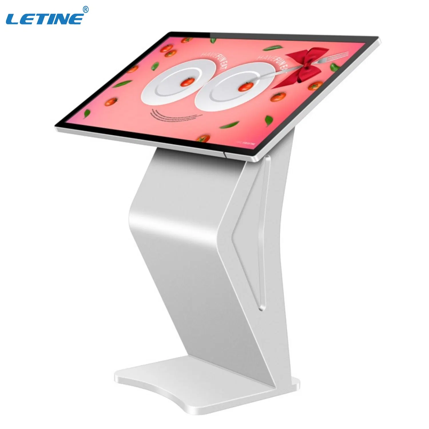 High Performance 43inch Video All in One Indoor Advertising 1920*1080 Display Machine Movable Cart Stand Advertising