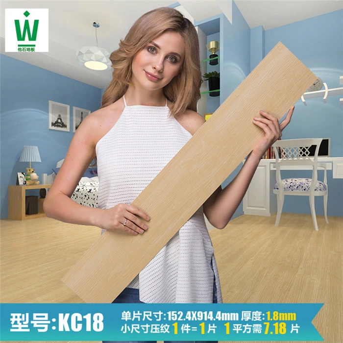 Vinyl/Laminated Plastic/Wood/Composite/Solid/Resilent PVC/Spc/Lvt/Rvp/Laminate/Hardwood/Engineer/Bamboo/Hybrid/Luxury Tile/Rubber/Ceramic Parquet Plank Floor