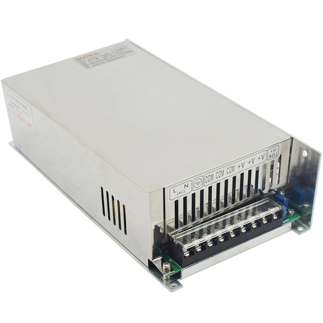 Fuente de alimentación de CC 1200W Fuente de alimentación de conmutación de alta potencia 220V a 24V 36V 48V Fuente de alimentación de conmutación industrial de corriente continua. CE RoHS