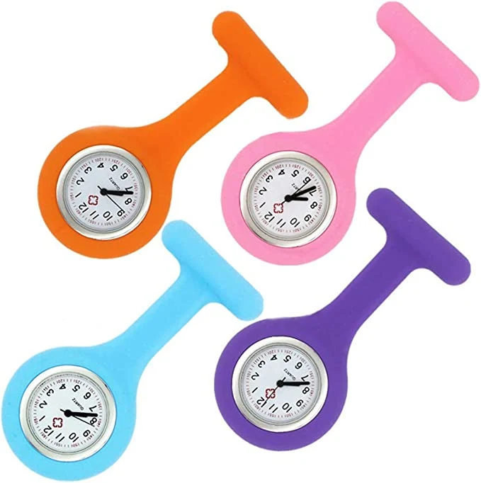 Low Cost for Wholesale/Supplier Doctor Nurse Watch Chest Pocket Silicone Breast Watch