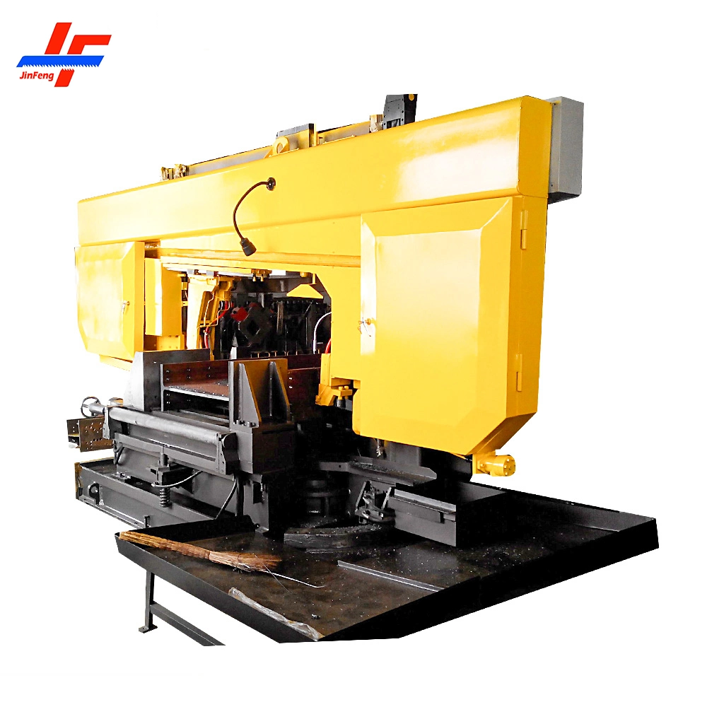 Heavy Duty Customized 1800mm Miter Cutting Band Saw Machine for H Steel Cutting