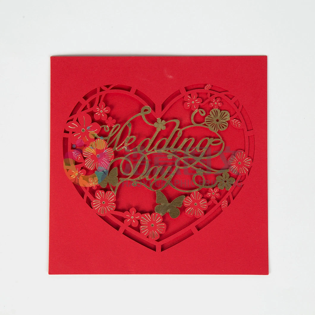 China Wholesale/Supplier Custom Color Printing/Special Paper Greeting Card Packaging