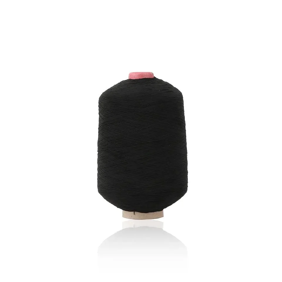 Grs Spandex Double Covered Yarn Elastic Thread for Produce Elastic Webbing Tape Rubber Thread Yarn 840140140 in Stock