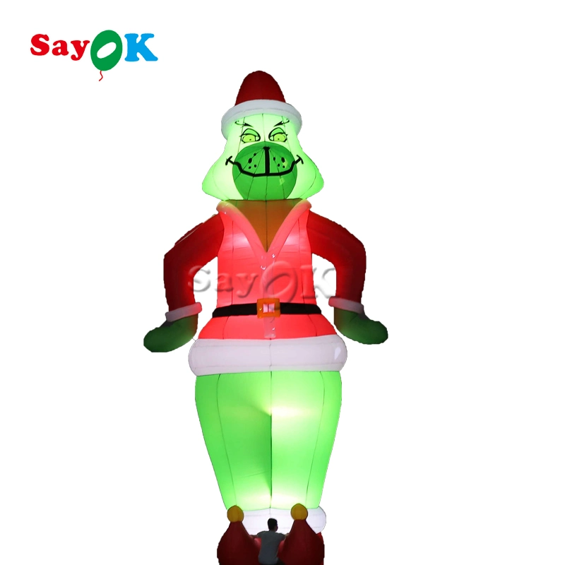 9mh/29.5ft exterior gigante inflables decoración Festival Navidad Grinch