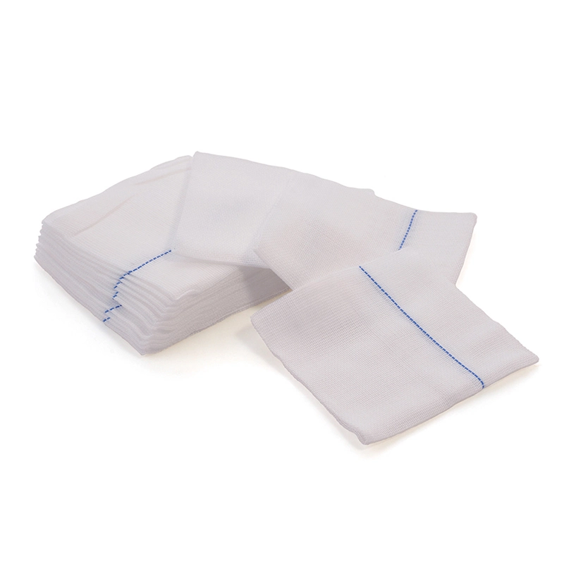 Abdominal Gauze Swab X Ray Detectable Sterile Gauze Swabs 4X4 Sterile Gauze Pad 2X2 Supplier with ISO 13485 Golden Manufacturer