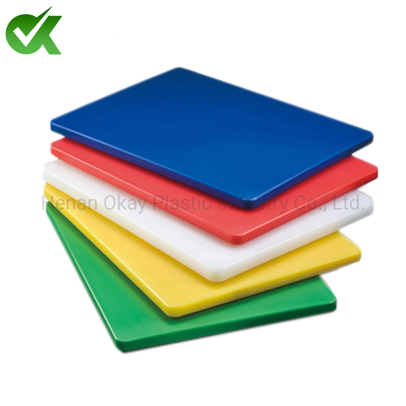 Home Craft Flexible Vegetable Polyethylene PE Cutting Board with Groove with Handle
