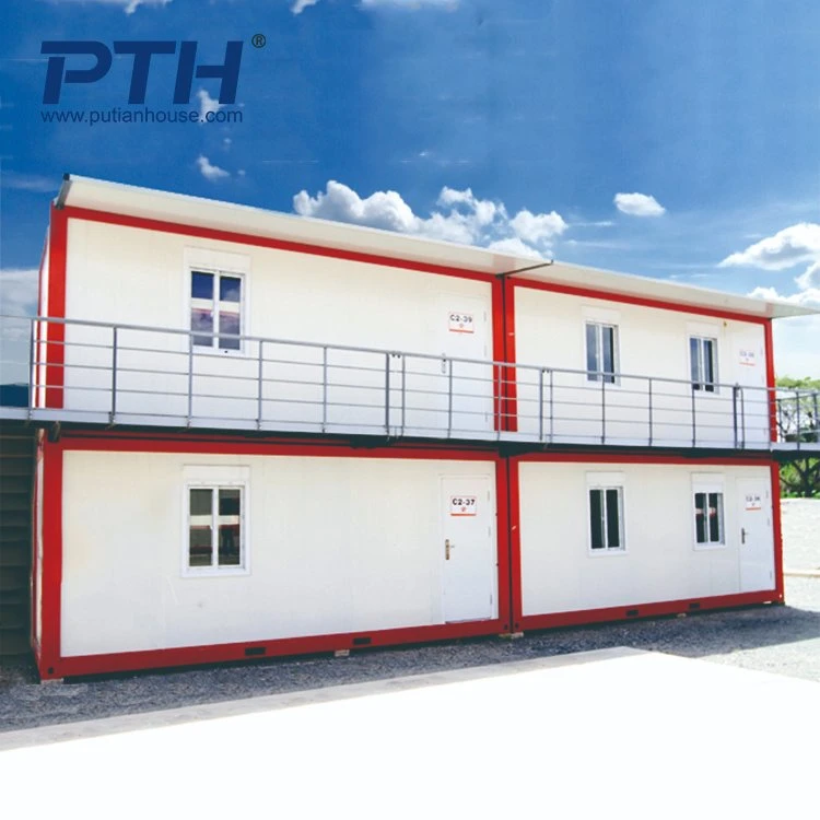 China Supplier Sandwich Panel Material Container House Prefab House with Quick Built and Assemble