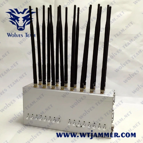 Cell Mobile Phone Signal Jammer, 2g 3G 4G 5g WiFi GPS Lojack Drone Mobile Phone Signal Jammer