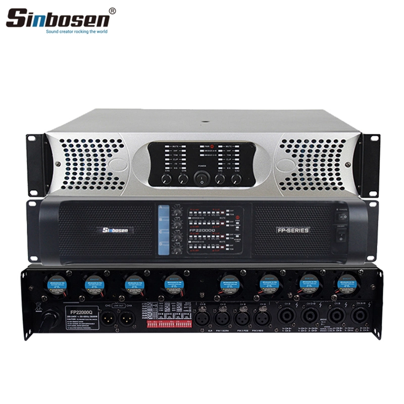 Professional Stage Fp22000q Amplifier DJ Equipment Power Fp22000q Amplifier for Subwoofer 2500W