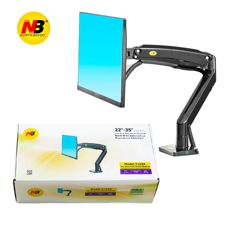 to Vietnam Nb F100A Gas Spring Arm 22-35 Inch Screen Monitor Arm