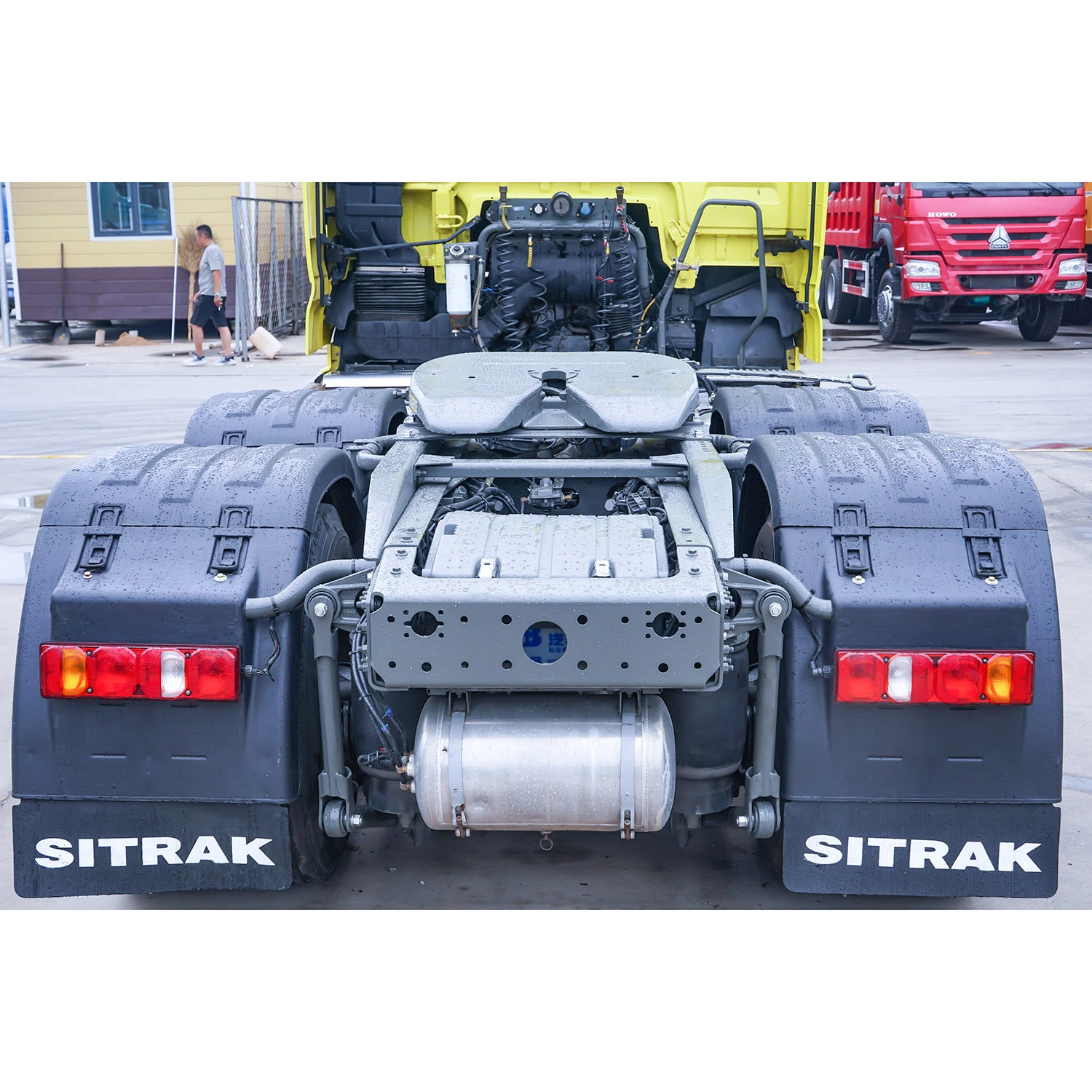 Sinotruck HOWO gebraucht Traktor LKW 371HP 10tires LKW heißer Verkauf