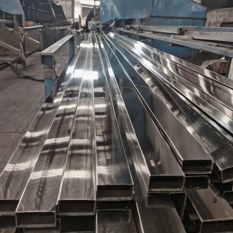 A554 SS304 316L 316 310S 440 1.4301 321 904L 201 Ss Seamless Tube Stainless Steel Square Pipe