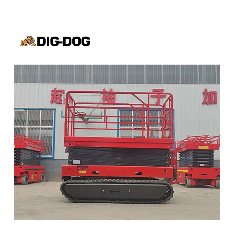 Factory Direct Sale All Terrain Tracked Crawler Scissor Lift