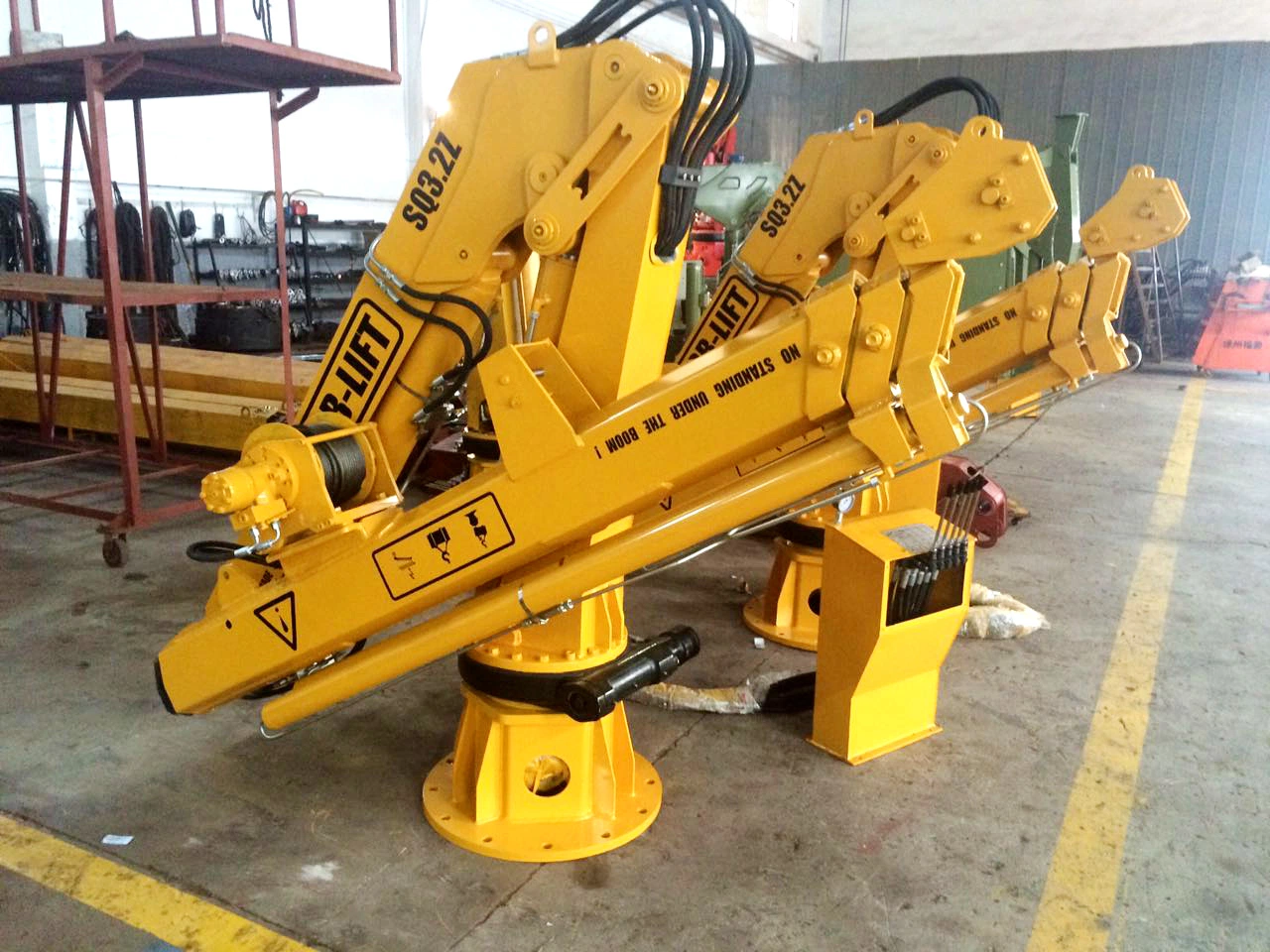 3.2 Ton Hot Sale Marine Crane Folding Boom