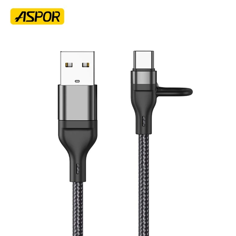 Aspor A116 4 in 1 Wired Wholesale/Supplier New USB Fast Charger Data Cable Magnetic Cables