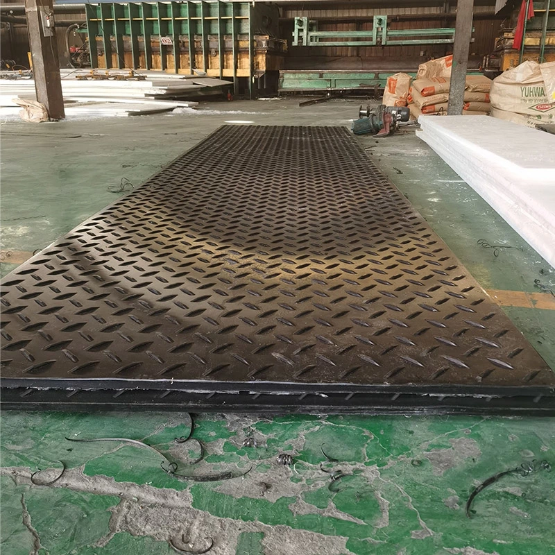 Temporäre Straßenbodenschutz-Matten aus Virgin und recyceltem 4X8 HDPE Für die Bauindustrie
