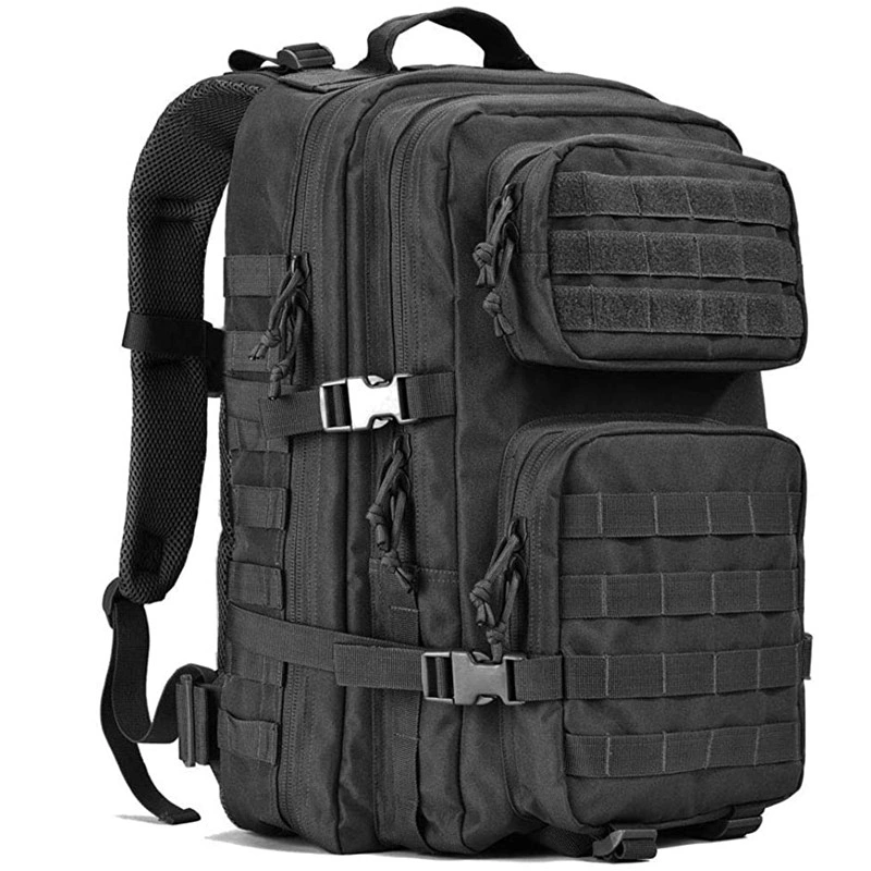 Black Cp Camouflage Tactical Hunting Sports Camping Hiking Waterproof Backpack