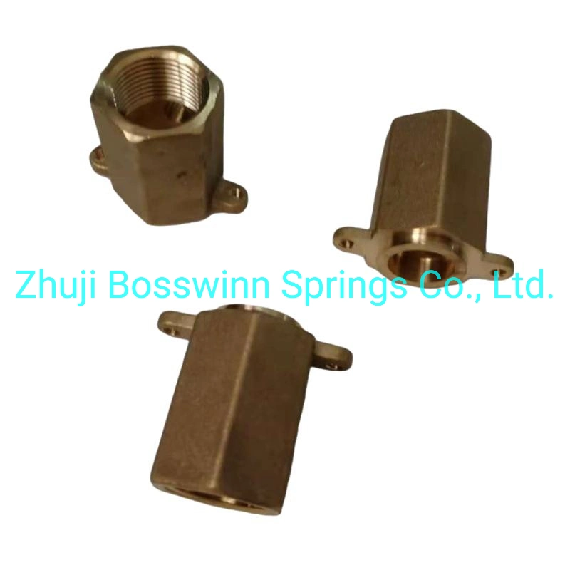 Brass Forged Valve Body Non Stand Metal Parts Water Heater Accessories