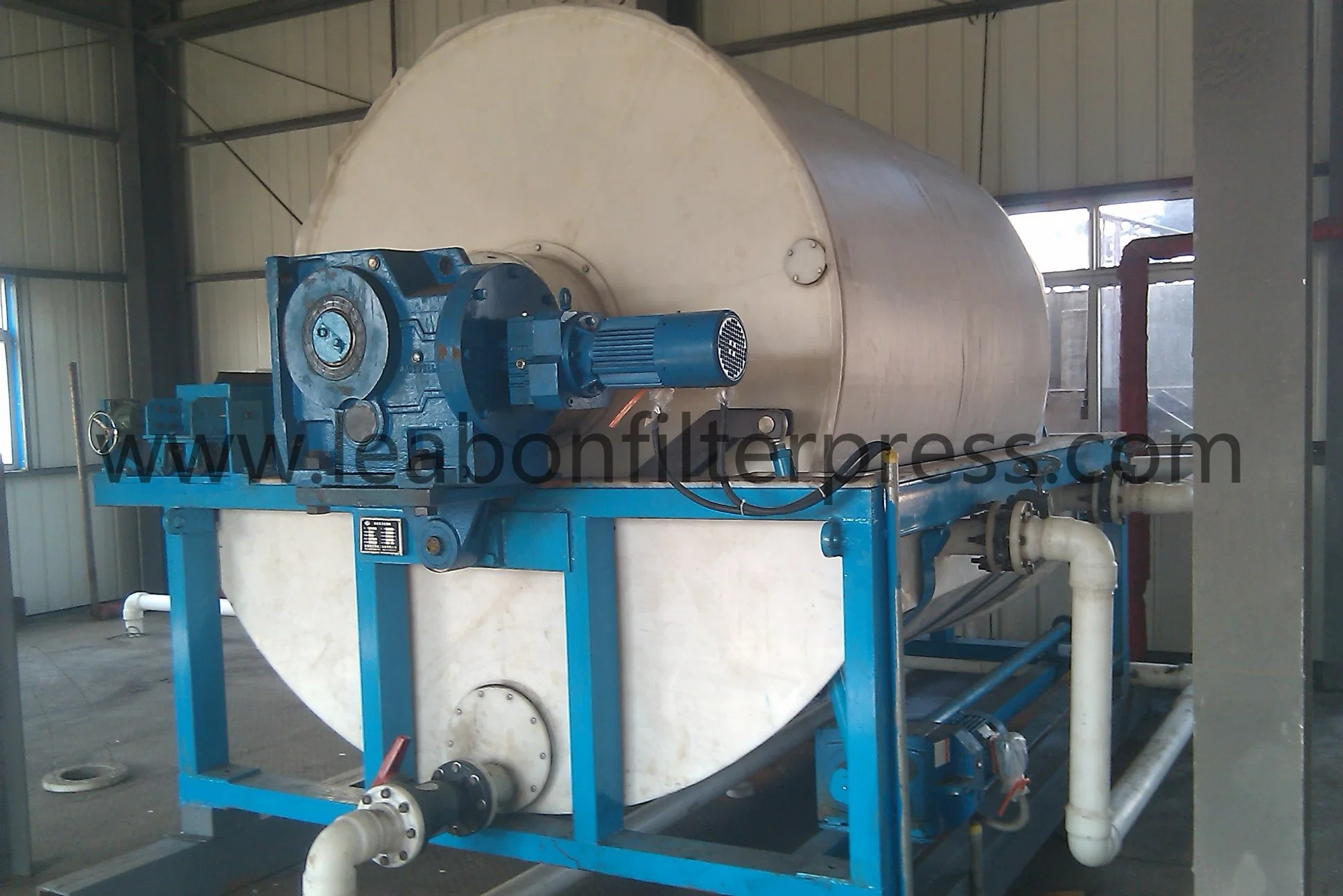 Large Capacity Drum Vacuum Filter for Metal Industry