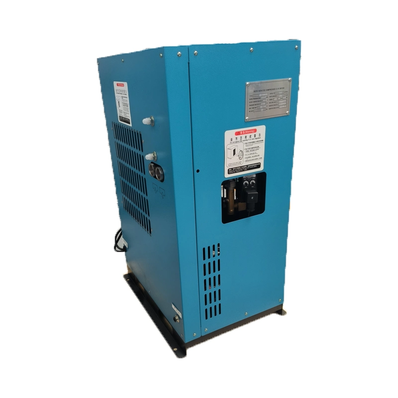 High Inlet Temperature 1.5m3/Min Air Fan Cooling Compressor Dryer Compressed Refrigerator Air Dryer