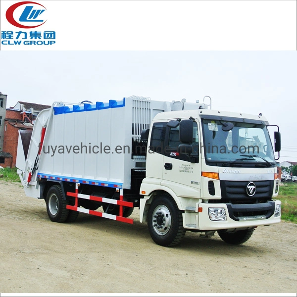 Foton 8cbm 5cbm lixo comprimido caminhão do Compactador