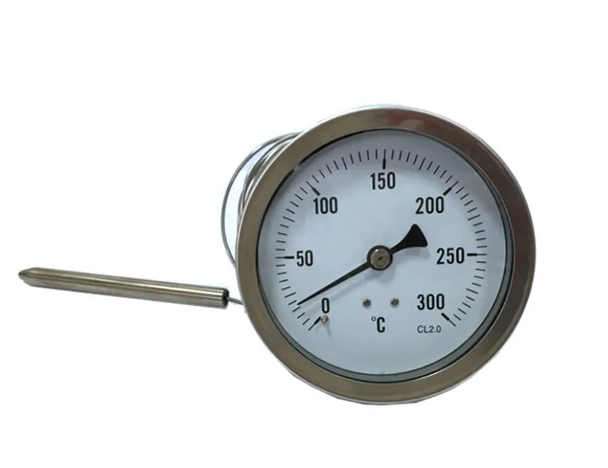 Wholesale/Supplier Stainless Steel Vapor Tension Pressure Type 300 Temperature Gauge with Capillary