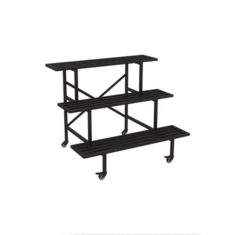 Multi-Layer Wrought Iron Shelves Living Room Simple Balcony Flower Stand