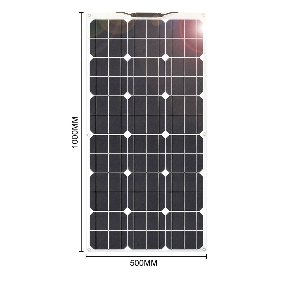 Solarparts Mono Солнечная панель 2*100W 18V гибкие водонепроницаемые PV разъем максимальная мощность 12V/24V Controller USB для зарядки аккумуляторной батареи